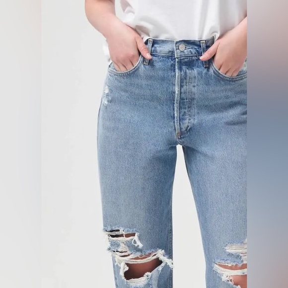 Agolde 90’s Jean Mid-rise Loose Fit- in Wander - Picture 5 of 5